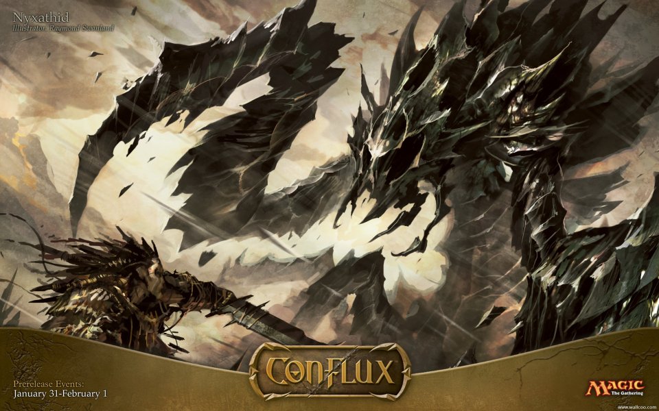 Nyaxathid Dark Dragon Magic The Gathering