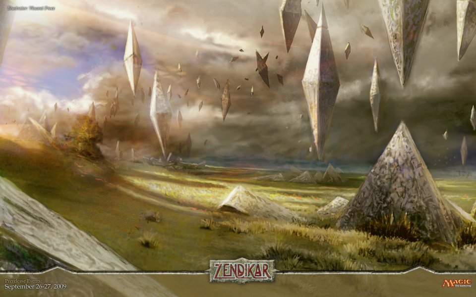 万智牌 Zendikar 平原奇幻景观