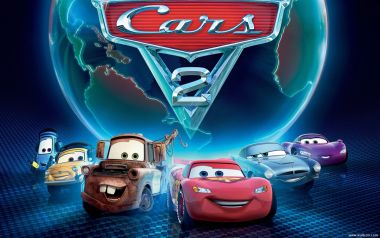 Cars 2 Movie Poster Lightning Mcqueen Global Adventure