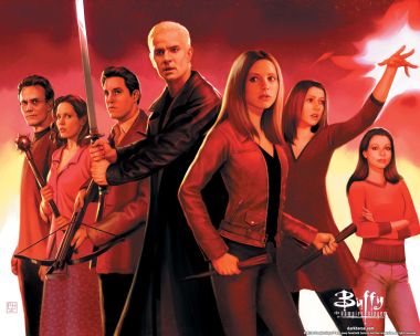 Buffy The Vampire Slayer Team Wallpaper