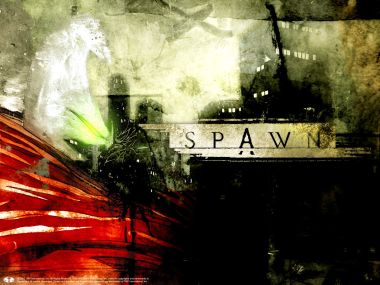 Spawn 城市暗影：红色波浪与神秘绿光