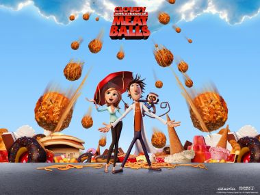 Cloudy with a Chance of Meatballs: Animated Movie Wallpapers