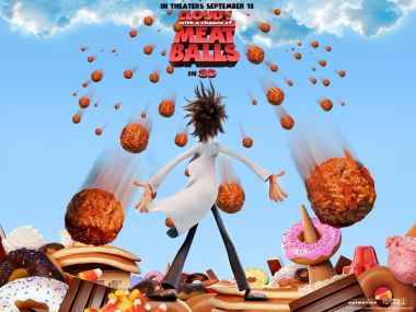Cloudy With A Chance Of Meatballs Movie Poster