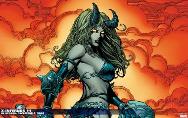 Marvel漫画《X-Infernus》女战士壁纸