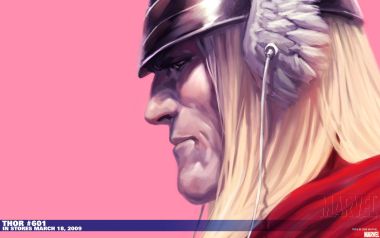 Marvel Thor Art Illustration Wallpaper