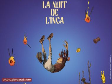 The Night Of The Inca Comic Illustration South American Mythology