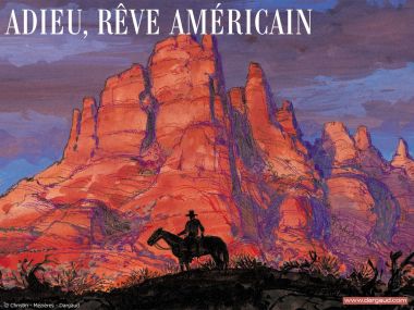 Farewell To The American Dream Rocks And Cowboy