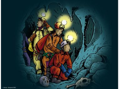 Francois Schuiten Mystery Cities Explorer Miners In Cave