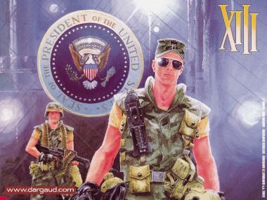 XIII Comic Soldiers Under US President Seal