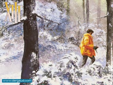 雪中森林的神秘旅人「XIII」