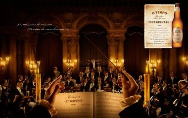 Brazilian Bombeiro Beer Ad Orchestra