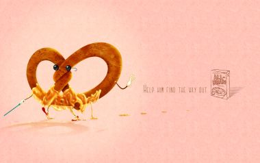 Creative Ad Pretzel Finds All Bran