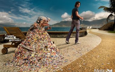 Brazil Beach Puzzle Monster Ad Creative