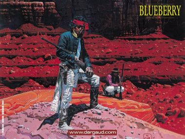 Blueberry Comic Western Adventure In Red Desert