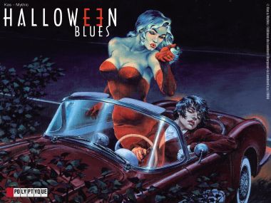 Kas – Mythic《Halloween Blues》复古艺术海报