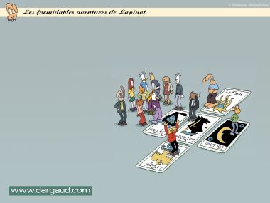 Dargaud《Lapinot的奇妙冒险》壁纸