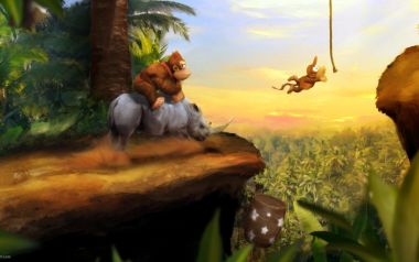 Donkey Kong And Diddy Kong Jungle Adventure