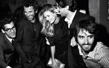 Edita Vilkeviciute Fashion Party Black White