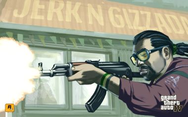 Gta Iv Character Firing Gun
