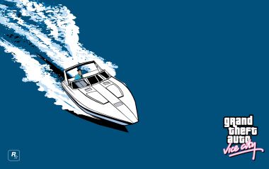 Gta Vice City Speedboat Wallpaper