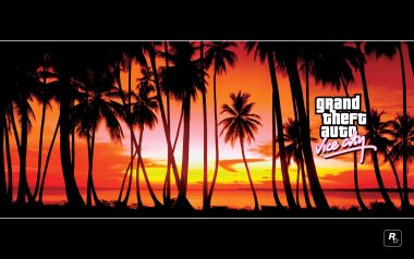 Gtavc Wave103 Tropical Sunset Wallpaper