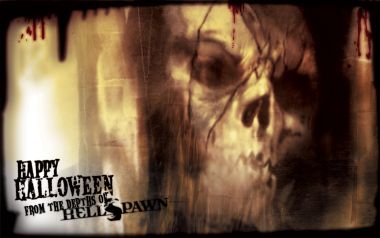 Halloween Skull Blood Wallpaper Hellspawn