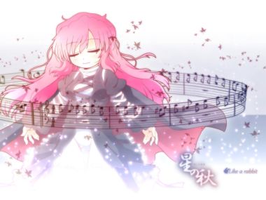 东方Project「星之秋」粉色长发角色壁纸