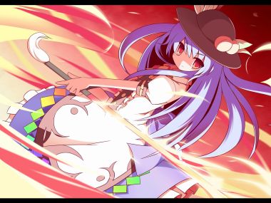 东方Project「 Hinanawi Tenshi 」长发魔法少女壁纸