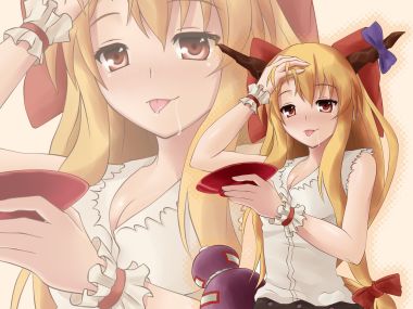 Touhou Ittoki Suika Wallpaper