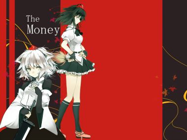 Touhou Project Merlin Mokou Wallpaper