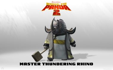 Kung Fu Panda 2 Thundering Rhino
