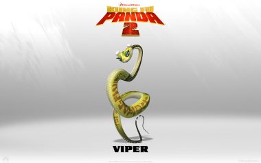 Kung Fu Panda 2 Viper Character Wallpaper