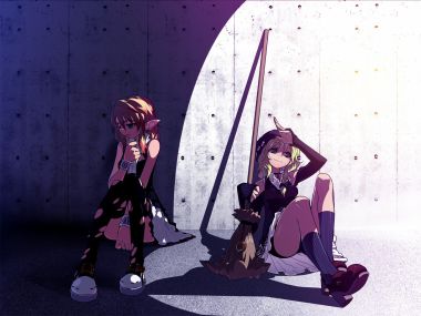 Touhou Project Magical Girl Illustration Wallpaper
