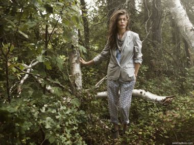 Louise Pedersen Forest Fashion Shoot
