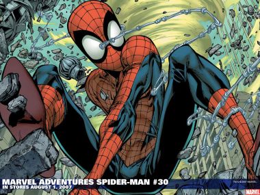 Marvel Spider Man Issue 30 Cover Battle