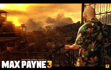 Max Payne 3 Game Screenshot Sunset Slum