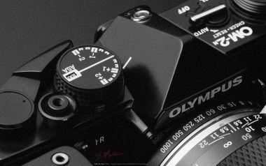 Olympus OM 2N Camera Detail