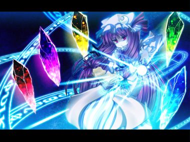 Touhou Pari Chan Glowing Fukka Wallpaper