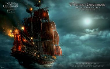Pirates Of The Caribbean On Stranger Tides Blackbeards Ship