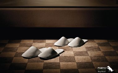 Japan POZITO Pet Club Hotel Slippers