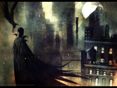 Ashley Wood Raven Spawn Dark Fantasy Art