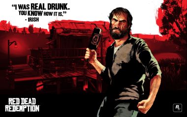 《Red Dead Redemption》中的爱尔兰角色与红色酒馆场景