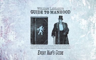 威廉·拉加德《男士指南》复古海报