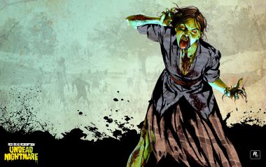 Red Dead Redemption Undead Nightmare Zombie Abigail Art Wallpaper