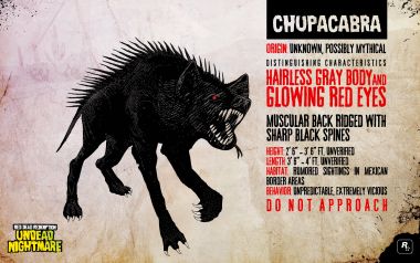 Red Dead Redemption Undead Nightmare Chupacabra