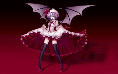 Touhou Lemina Skarlet Wings Elegant Pose Wallpaper