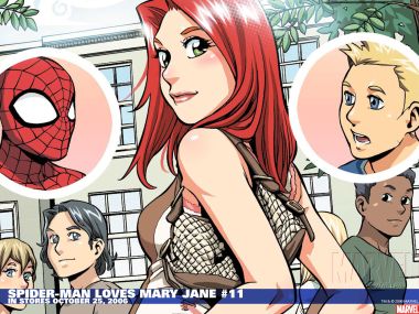 Spider Man Mary Jane Comic Cover