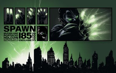 Spawn Comic Issue 185 Dark City Green Energy