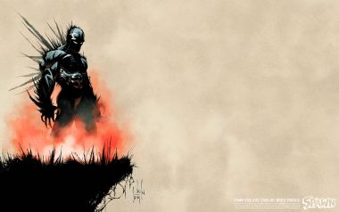 Spawn Issue 187 Cover Dark Knight Appears