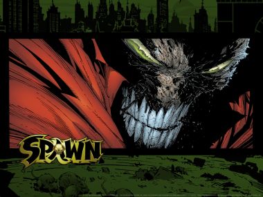 Spawn Comic Cover Dark City Horror